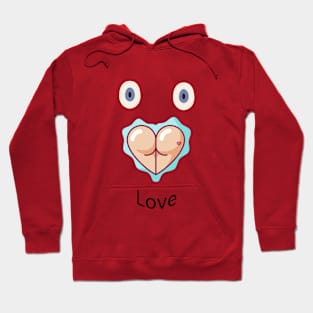 faces eyes po mouth Hoodie